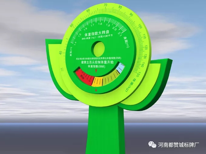 健康主題公園標識牌規劃設計