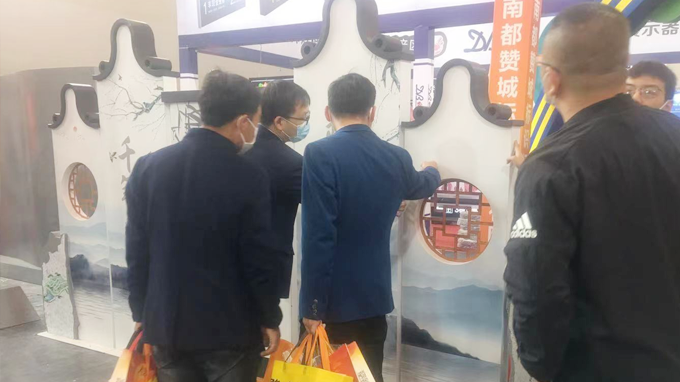 2021鄭州中原廣告展 都贊城展會第二天現場實拍