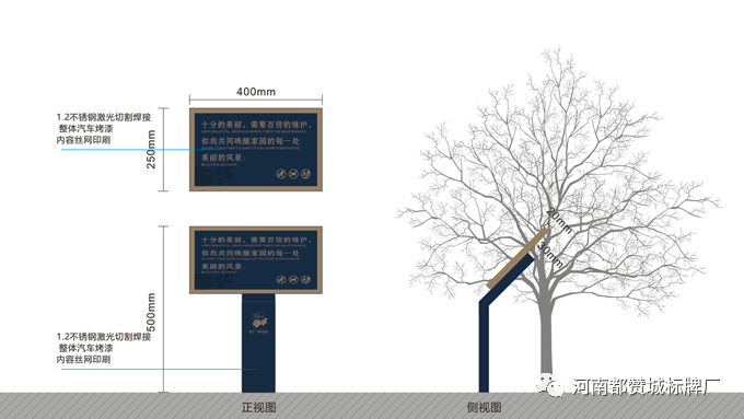 小區標識標牌設計方案