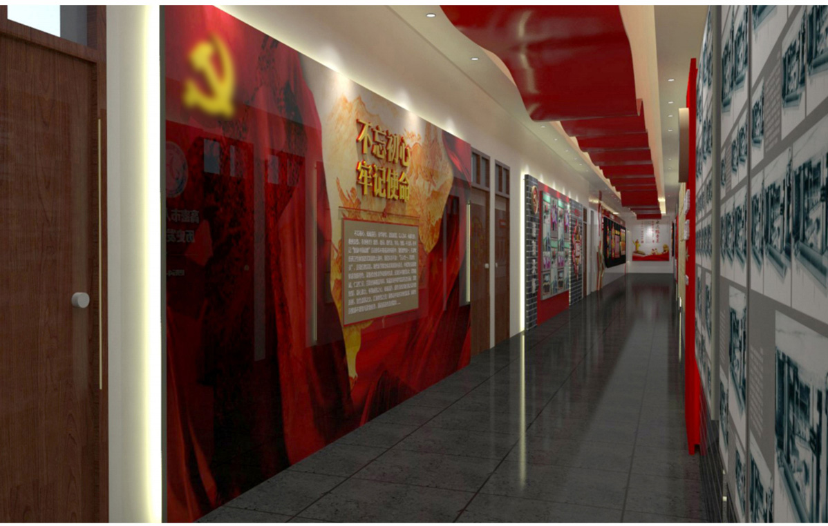 高密市中醫院黨建文化標識標牌設計方案